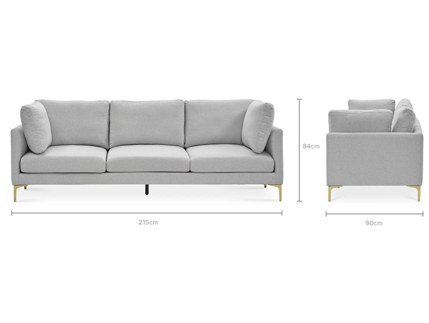 Габаритные размеры кресла модуль Портулак