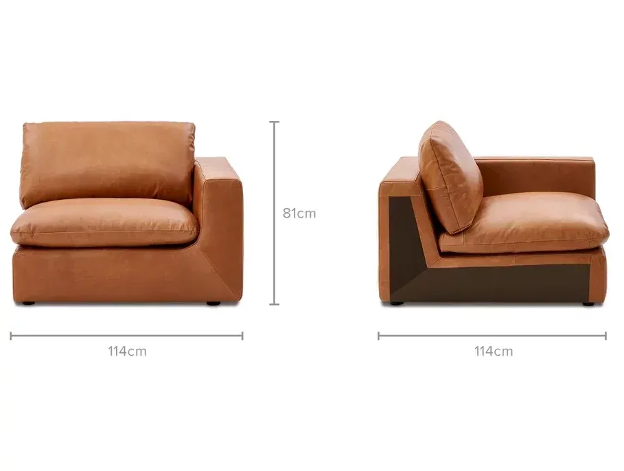 Габаритные размеры кресла модуль Портулак