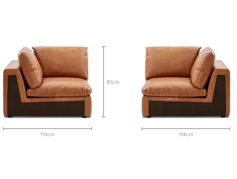 Габаритные размеры кресла модуль Портулак