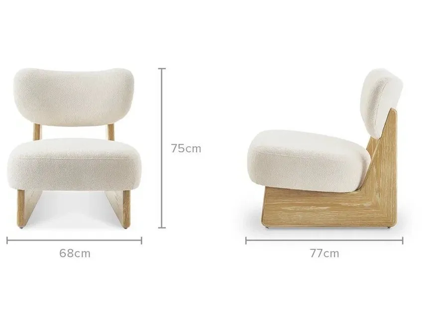 Габаритные размеры кресла модуль Портулак