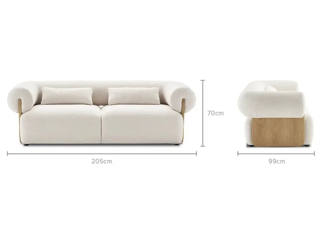 Габаритные размеры кресла модуль Портулак